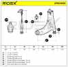 RIDEX 273C0123 Lenker Radaufhängung Querlenker Front links für VW Lupo Bild RIDEX 273C0123 Lenker Radaufhängung Querlenker Front links für VW Lupo