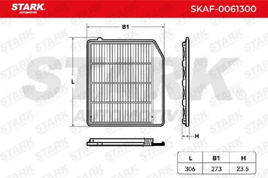 STARK SKAF-0061300 Motor Luftfilter Filtereinsatz für SUZUKI VITARA (LY) Bild STARK SKAF-0061300 Motor Luftfilter Filtereinsatz für SUZUKI VITARA (LY)