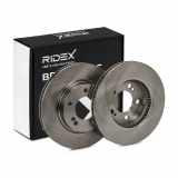 RIDEX 82B2999 2x Bremsscheiben Vorne Ø320mm Belüftet für SSANGYONG REXTON