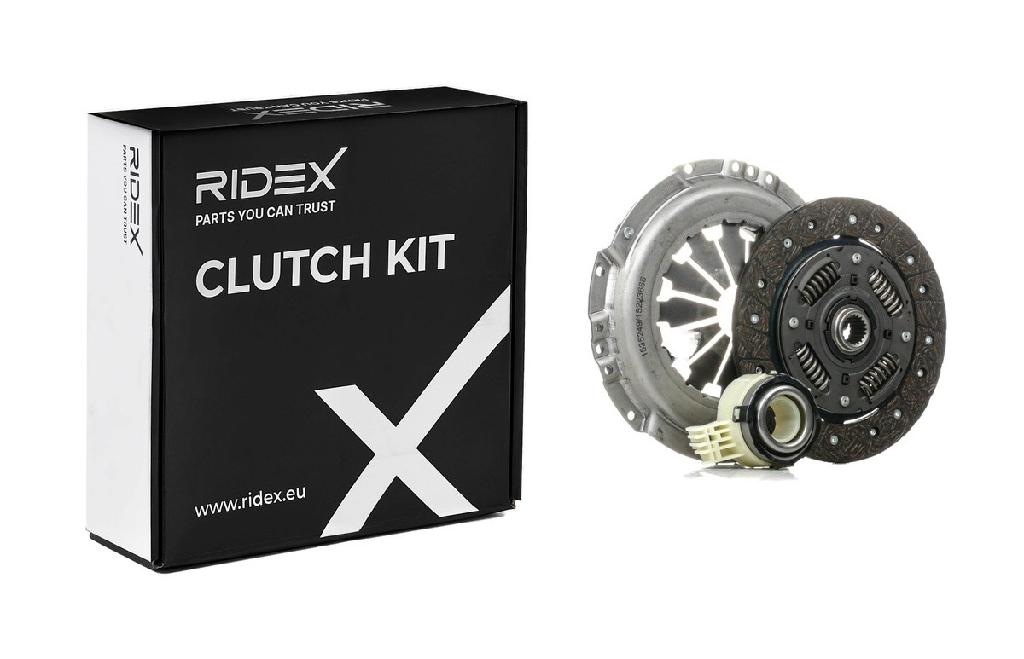 RIDEX 479C0435 Kupplungssatz für FIAT PUNTO (188) 46478560 46547419 7759547