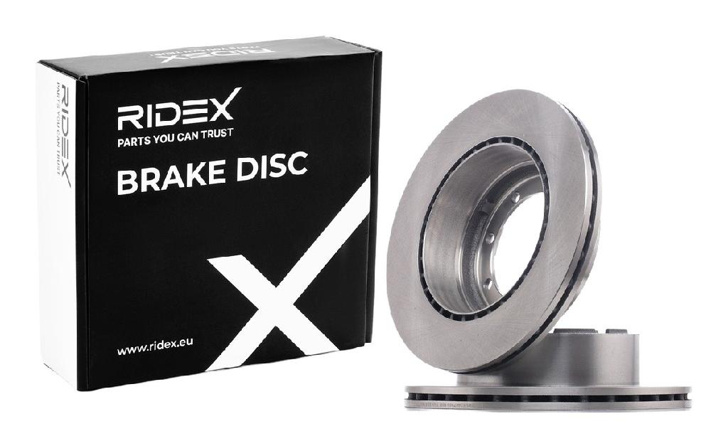 RIDEX 82B1702 2x Bremsscheiben Hinten Ø290mm Belüftet für RENAULT TRUCKS