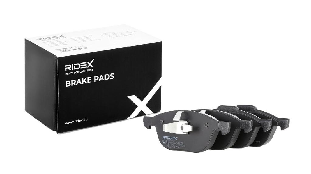 RIDEX Bremsbelagsatz Bremsbeläge Vorne für FORD FOCUS III Turnier Kuga Mk2 (DM2)