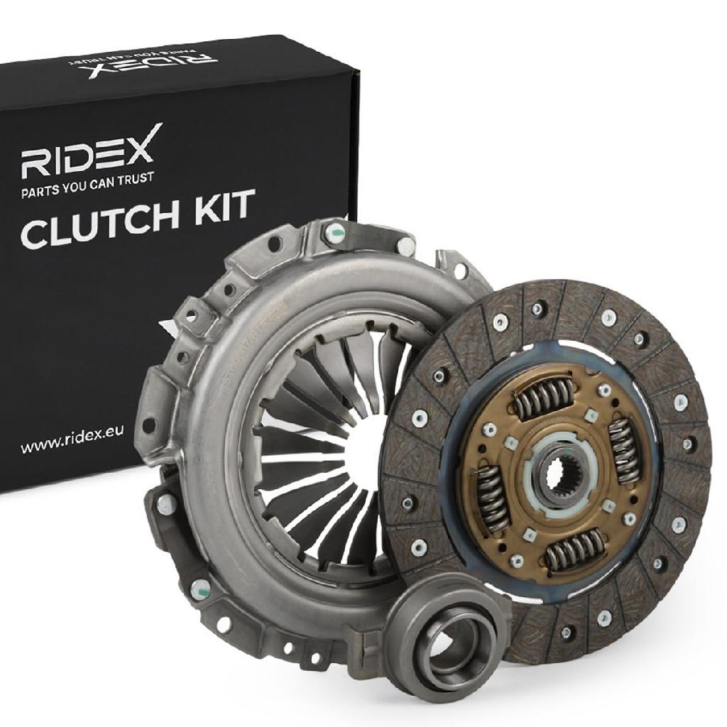 RIDEX 479C0074 Kupplungssatz für FIAT GRANDE PUNTO (199) 6000631929 1632597280