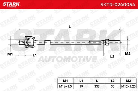 STARK Axialgelenk Spurstange Vorne beidseitig für MITSUBISHI COLT V (CJ, CP) Bild STARK Axialgelenk Spurstange Vorne beidseitig für MITSUBISHI COLT V (CJ, CP)