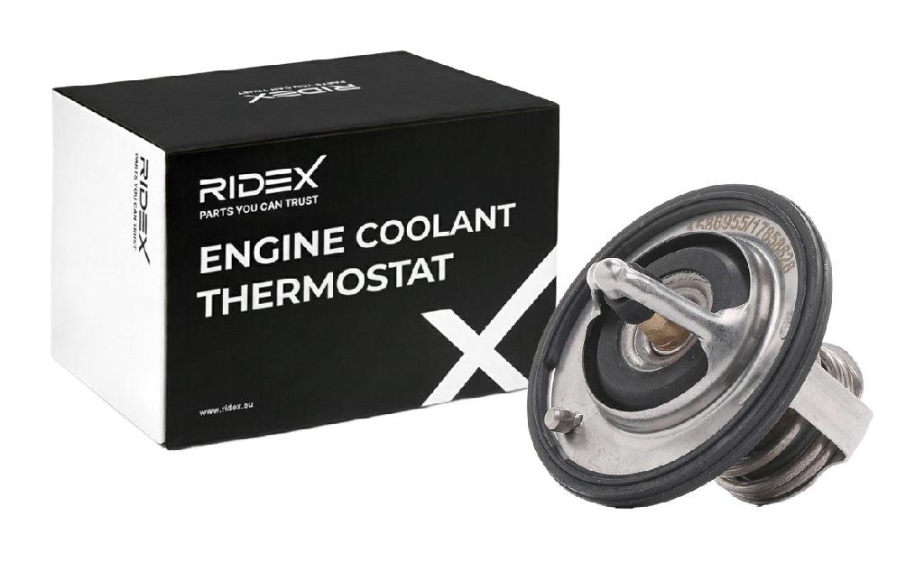 RIDEX 316T0429 Thermostat Kühlmittel Kühlwasserthermostat mit Dichtung mit 82°C