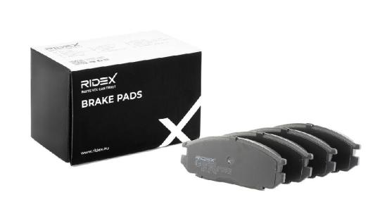 RIDEX Bremsbelagsatz Bremsbeläge Hinten für NISSAN Patrol GR IV SUV (Y60, GR) Bild RIDEX Bremsbelagsatz Bremsbeläge Hinten für NISSAN Patrol GR IV SUV (Y60, GR)