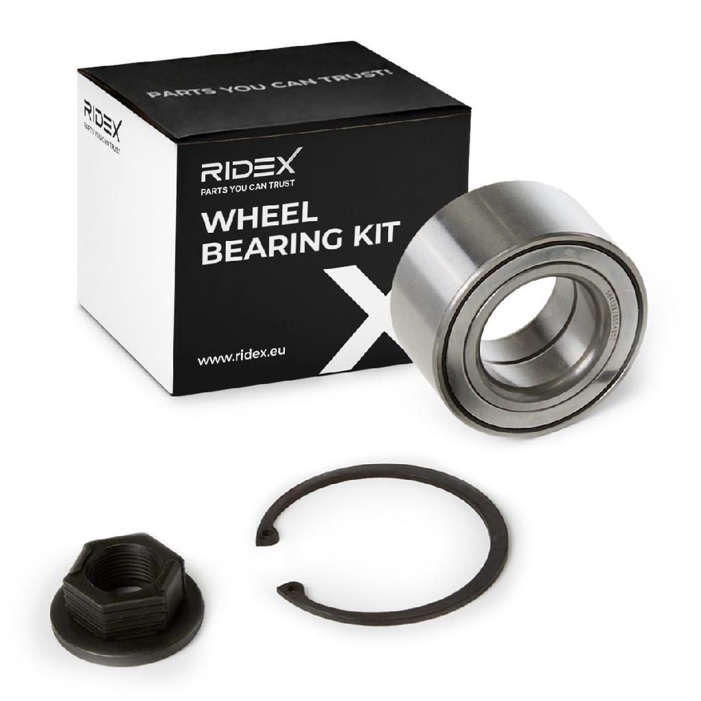 RIDEX 654W0158 Radlagersatz pro 1 Rad Vorne beidseitig Schrägkugellager für FORD