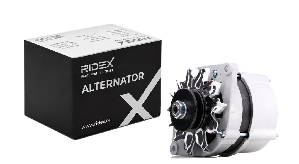 RIDEX 4G0070 Lichtmaschine 55A 14V Drehrichtung im Uhrzeigersinn mit für OPEL