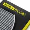 RIDEX PLUS 424I0070P Innenraumfilter Pollenfilter Aktivkohlefilter Höhe: 72 Bild RIDEX PLUS 424I0070P Innenraumfilter Pollenfilter Aktivkohlefilter Höhe: 72