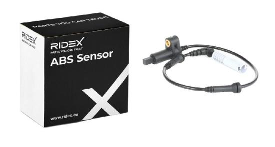 RIDEX ABS-Sensor 412W0072 vorne Vorderachse beidseitig Sensorart: Induktivsensor Bild RIDEX ABS-Sensor 412W0072 vorne Vorderachse beidseitig Sensorart: Induktivsensor