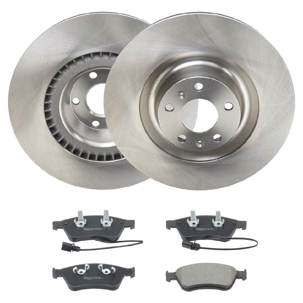 RIDEX Bremsenset Vorne Belüftet Ø360mm - Bremsscheiben und Beläge für AUDI A8
