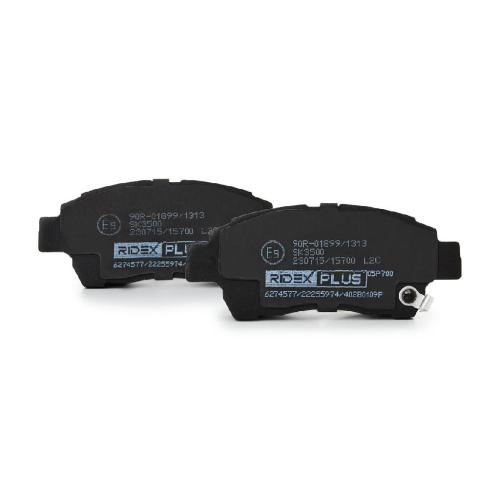 RIDEX PLUS Bremsbelagsatz Bremsbeläge Vorne für TOYOTA Yaris Schrägheck (P13) Bild RIDEX PLUS Bremsbelagsatz Bremsbeläge Vorne für TOYOTA Yaris Schrägheck (P13)