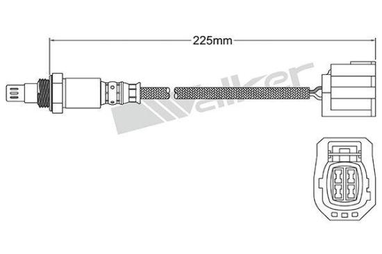 VEGAZ ULS-643 Lambdasonde Oxygen O2 Sensor Breitband-Lambda-Sonde Beheizt Bild VEGAZ ULS-643 Lambdasonde Oxygen O2 Sensor Breitband-Lambda-Sonde Beheizt