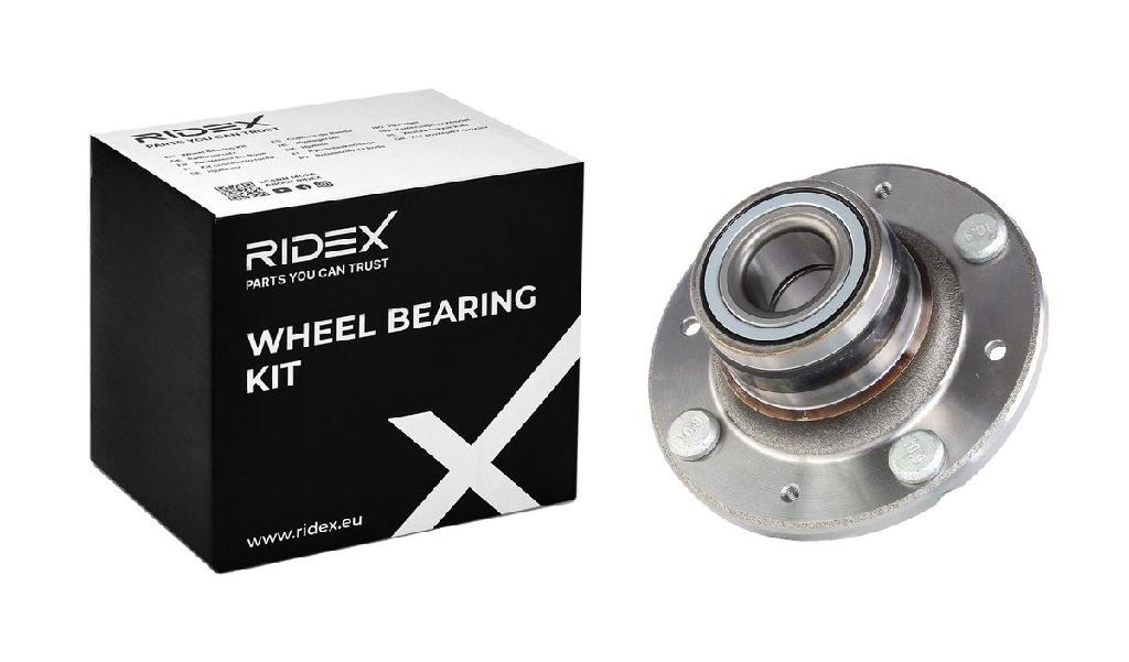 RIDEX 654W0415 Radlagersatz pro 1 Rad Hinten beidseitig für MITSUBISHI MR223285