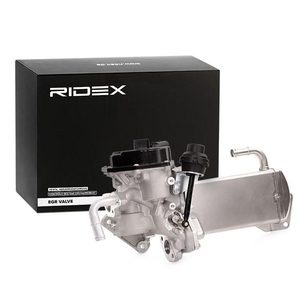 RIDEX 1145E0234 AGR-Ventil Abgasrückführungsventil mit AGR-Kühler für VW
