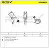 RIDEX ABS-Sensor 412W0022 beidseitig vorne und hinten Sensorart: Hallsensor Bild RIDEX ABS-Sensor 412W0022 beidseitig vorne und hinten Sensorart: Hallsensor