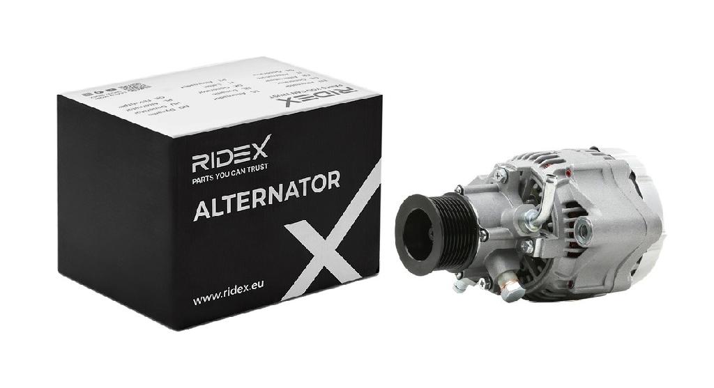 RIDEX 4G1278 Lichtmaschine 90A 12V Drehrichtung im Uhrzeigersinn mit für OPEL