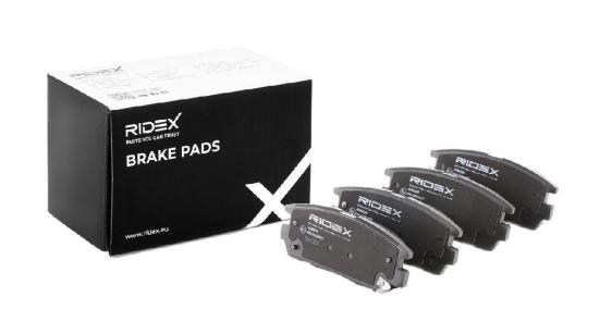 RIDEX Bremsbelagsatz Bremsbeläge Hinten für CHEVROLET CAPTIVA (C100, C140) Bild RIDEX Bremsbelagsatz Bremsbeläge Hinten für CHEVROLET CAPTIVA (C100, C140)