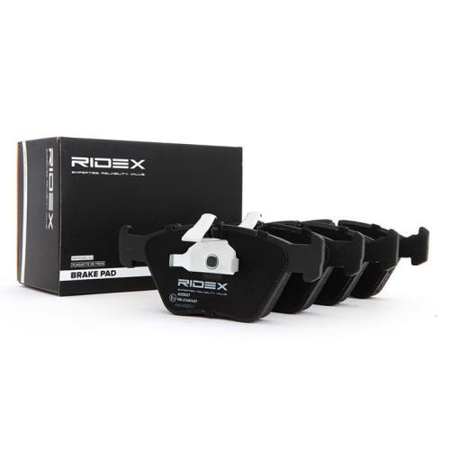 RIDEX Bremsbelagsatz Bremsbeläge Vorne für BMW 3 Limousine (E46) 5 Limousine X3 Bild RIDEX Bremsbelagsatz Bremsbeläge Vorne für BMW 3 Limousine (E46) 5 Limousine X3