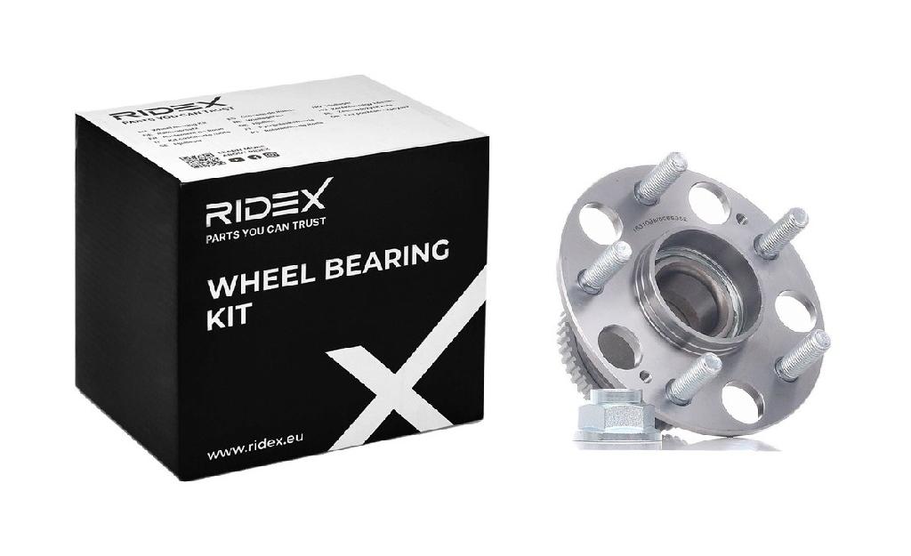 RIDEX 654W0507 Radlagersatz pro 1 Rad Hinten für HONDA Accord VII Limousine