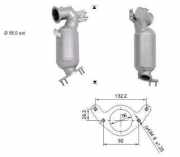 VEGAZ OK-363 Katalysator Kat Euro 6 für OPEL INSIGNIA Caravan 12679189
