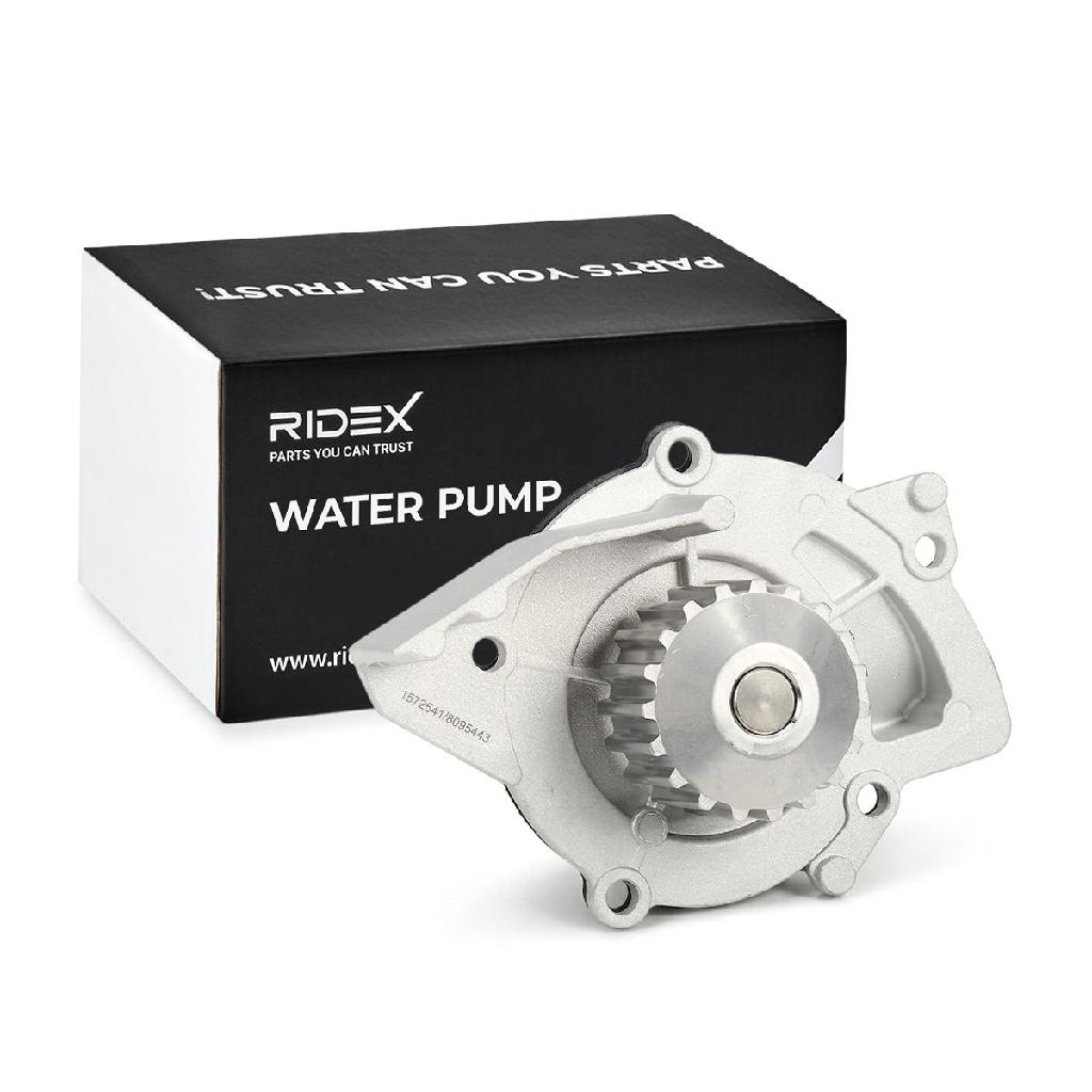RIDEX 1260W0145 Kühlmittelpumpe Motorkühlung Wasserpumpe 19-Zähn für FORD