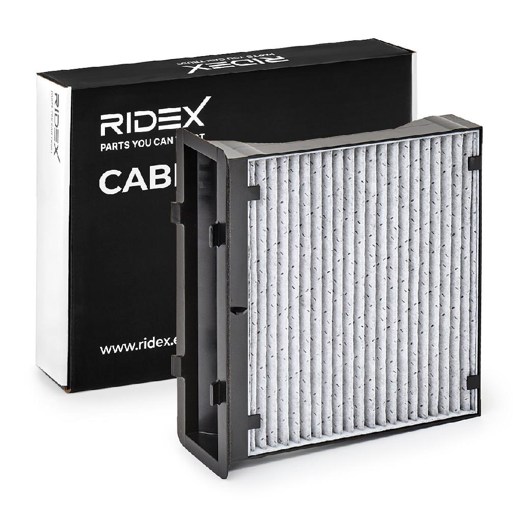 RIDEX 424I0727 Innenraumfilter Pollenfilter Aktivkohlefilter Höhe: 56 Breite: