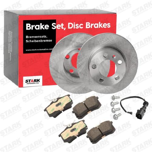 STARK Bremsenset Hinten Ø230mm - Bremsscheiben und Beläge für VW POLO (9N) Bild STARK Bremsenset Hinten Ø230mm - Bremsscheiben und Beläge für VW POLO (9N)