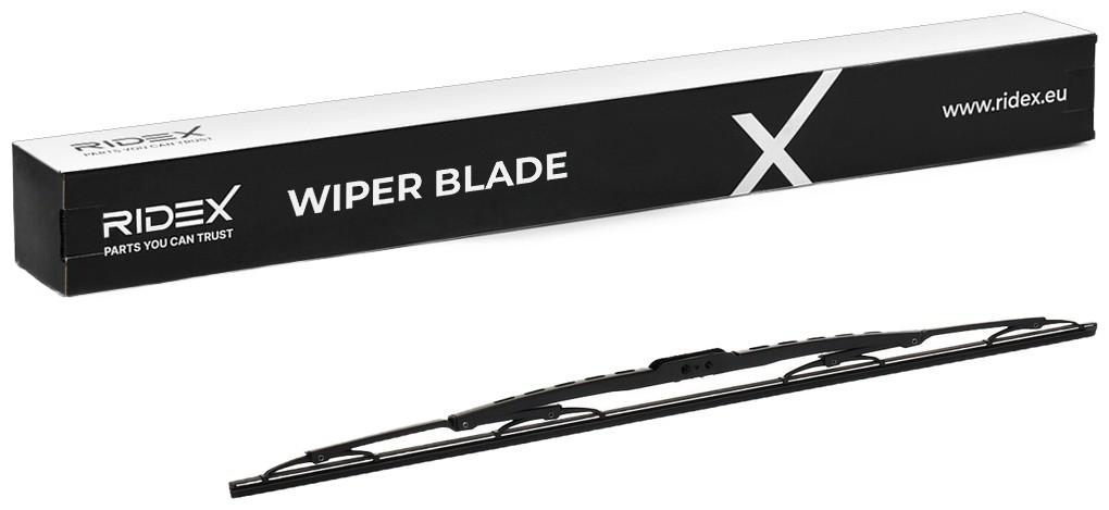 RIDEX Scheibenwischer Wischblatt Stück ohne Spoiler Vorne Länge: 650mm Standard