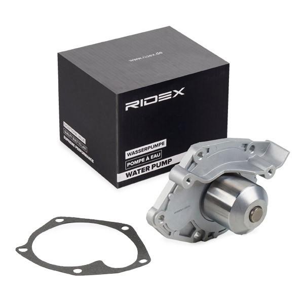 RIDEX 1260W0106 Kühlmittelpumpe Motorkühlung Wasserpumpe für RENAULT Scénic 1I