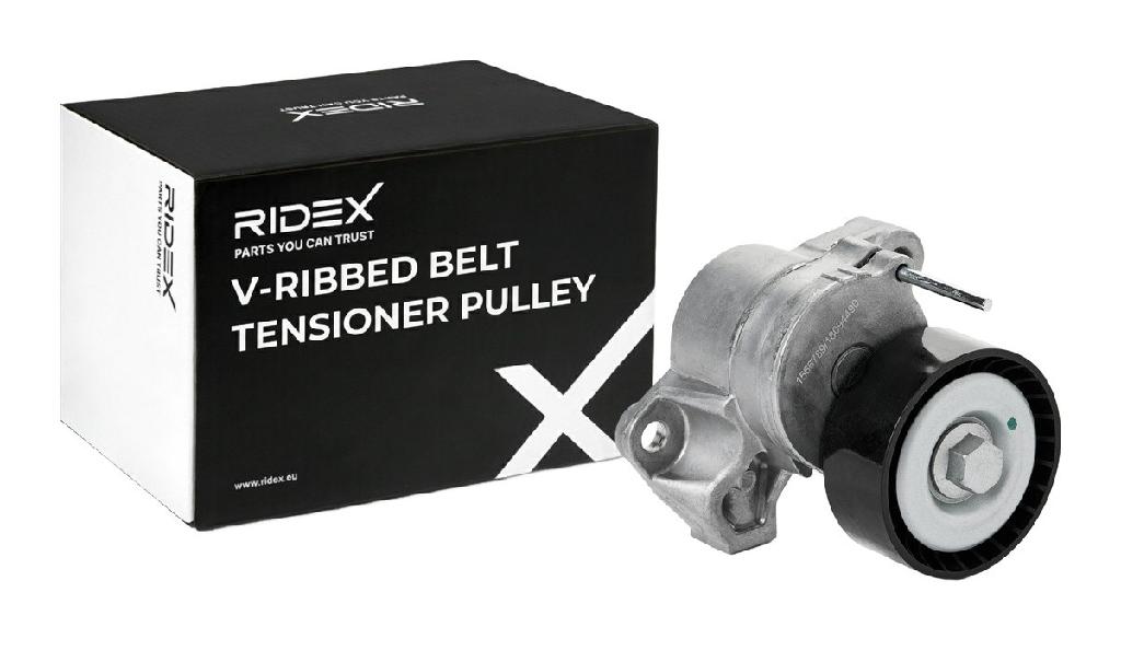 RIDEX 310T0614 Spannrolle Keilrippenriemen für VW Polo Schrägheck (6R1, 6C1)