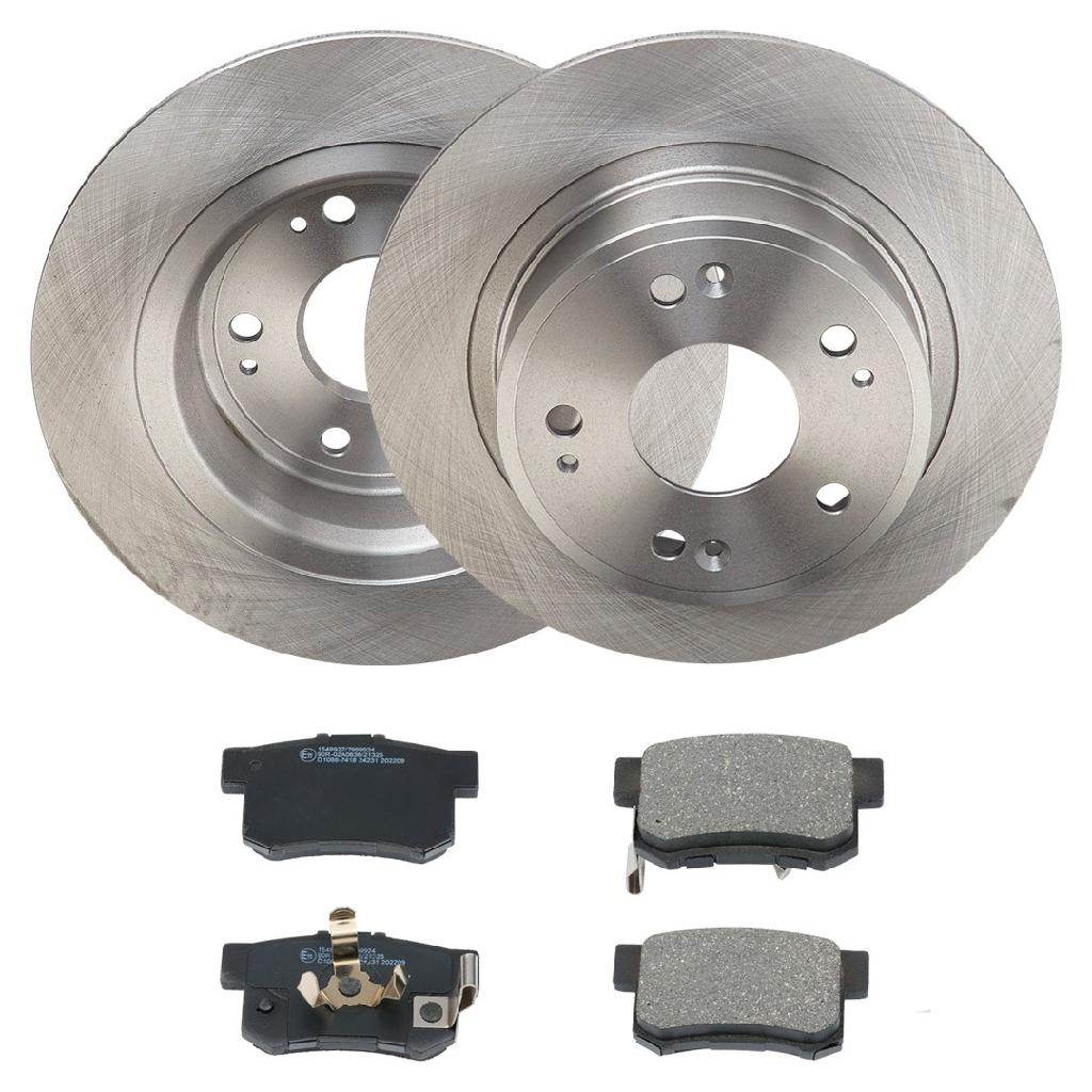 RIDEX Bremsenset Hinten Ø282mm - Bremsscheiben und Beläge für HONDA ACCORD VIII