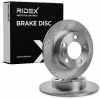 RIDEX 82B0003 2x Bremsscheiben Hinten &Oslash;232mm voll f&uuml;r VW Golf 1V Schr&auml;gheck