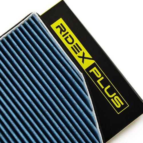 RIDEX PLUS 424I0216P Innenraumfilter Pollenfilter Aktivkohlefilter Höhe: 57 Bild RIDEX PLUS 424I0216P Innenraumfilter Pollenfilter Aktivkohlefilter Höhe: 57