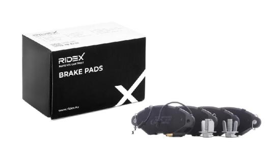 RIDEX Bremsbelagsatz Bremsbeläge Vorne für RENAULT KANGOO (KC0/1) KANGOO Express Bild RIDEX Bremsbelagsatz Bremsbeläge Vorne für RENAULT KANGOO (KC0/1) KANGOO Express