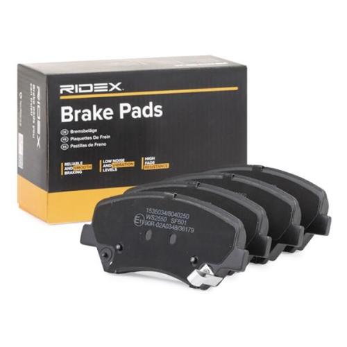 RIDEX Bremsbelagsatz Bremsbeläge Vorne für HYUNDAI i30 Schrägheck für KIA CEE'D Bild RIDEX Bremsbelagsatz Bremsbeläge Vorne für HYUNDAI i30 Schrägheck für KIA CEE'D