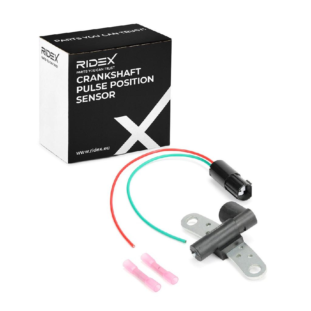 RIDEX Kurbelwellensensor 833C0297 Anzahl der Steckkontakte: 2 passiver Sensor