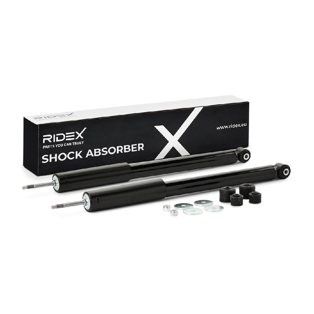 RIDEX 854S1533 2x Stoßdämpfer Gasdruck Hinten passend für MERCEDES-BENZ