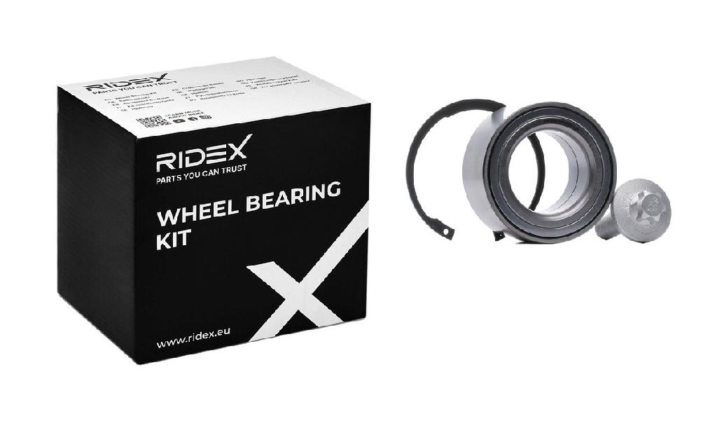 RIDEX 654W0716 Radlagersatz pro 1 Rad Vorne beidseitig Kugellager A2219810406
