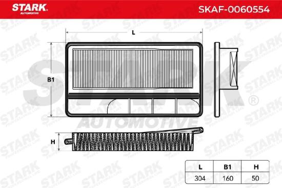 STARK SKAF-0060554 Motor Luftfilter Umluftfilter für OPEL AGILA (A) (H00) Bild STARK SKAF-0060554 Motor Luftfilter Umluftfilter für OPEL AGILA (A) (H00)