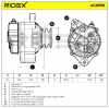 RIDEX 4G0556 Lichtmaschine 80A 14V 12V Drehrichtung im Uhrzeigersinn mit Bild RIDEX 4G0556 Lichtmaschine 80A 14V 12V Drehrichtung im Uhrzeigersinn mit