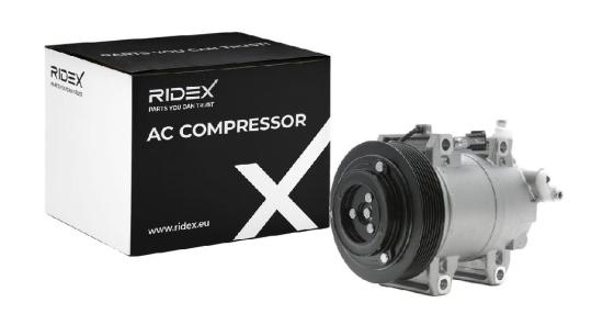 RIDEX A/C Kompressor für Klimaanlage Klimakompressor Kältemittel: R134a PAG 46 Bild RIDEX A/C Kompressor für Klimaanlage Klimakompressor Kältemittel: R134a PAG 46