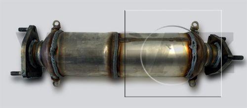 VEGAZ HOK-946 Katalysator Kat mit Anbau-/Befestigungsmaterial für Fahrzeuge mit
