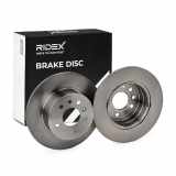 RIDEX 82B0138 2x Bremsscheiben Hinten Ø285,7mm voll für OPEL VECTRA B (36)