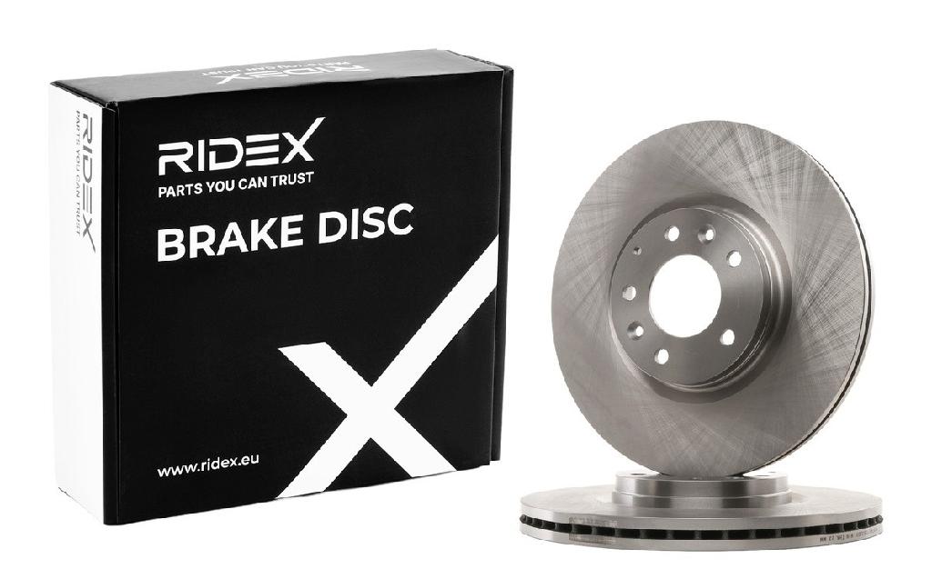 RIDEX 82B1257 2x Bremsscheiben Vorne Ø320mm Belüftet für FIAT G31Y3325XA