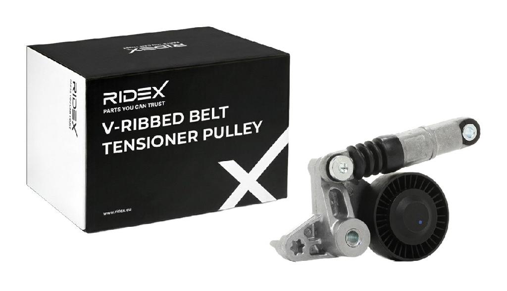 RIDEX 310T0113 Spannrolle Keilrippenriemen für AUDI A4 Avant (8K5, B8) 59145201E