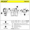 RIDEX 78B0549 Bremssattel Bremszange Vorne rechts f&uuml;r RENAULT Clio 1I 7701205833