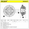 RIDEX 1180S0277 Federbeinstützlager Vorne für VW Golf 5II Schrägheck 8R0412392A Bild RIDEX 1180S0277 Federbeinstützlager Vorne für VW Golf 5II Schrägheck 8R0412392A