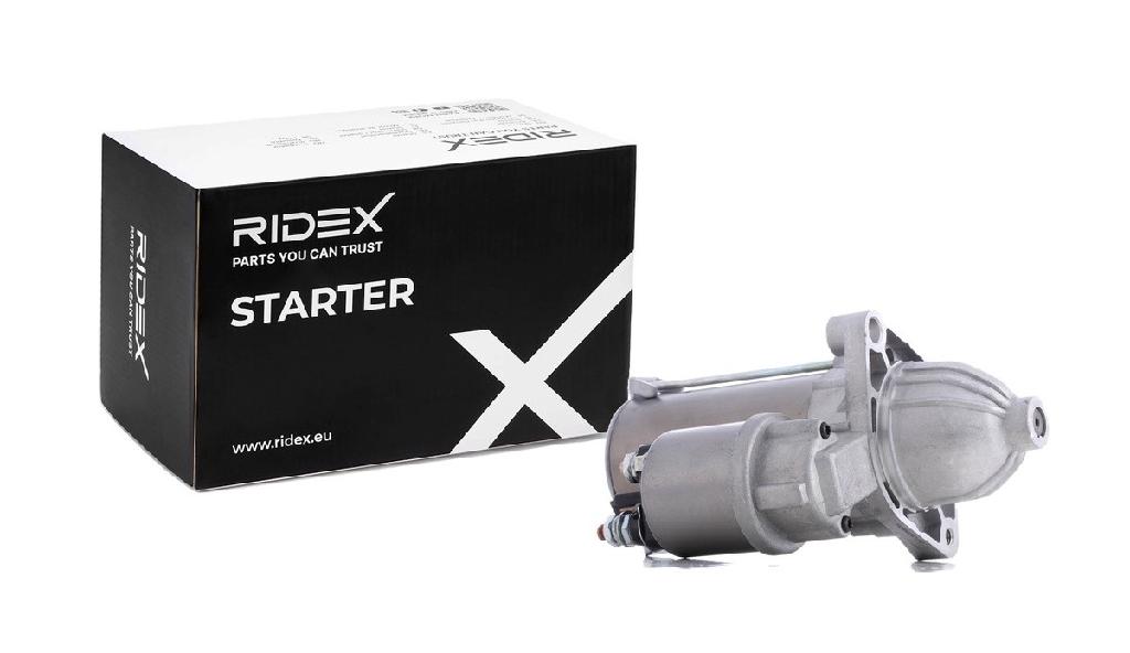 RIDEX Motor Starter/Anlasser 1,3kW für OPEL Astra H Caravan (A04) für FIAT PANDA