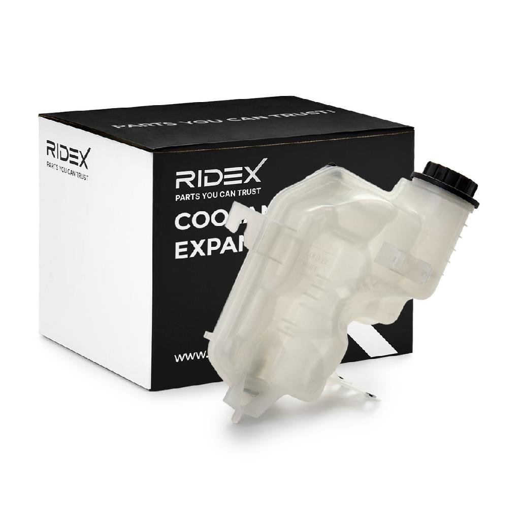 RIDEX 397E0138 Ausgleichsbehälter Kühlmittel mit Verschlussdeckel mit Sensor
